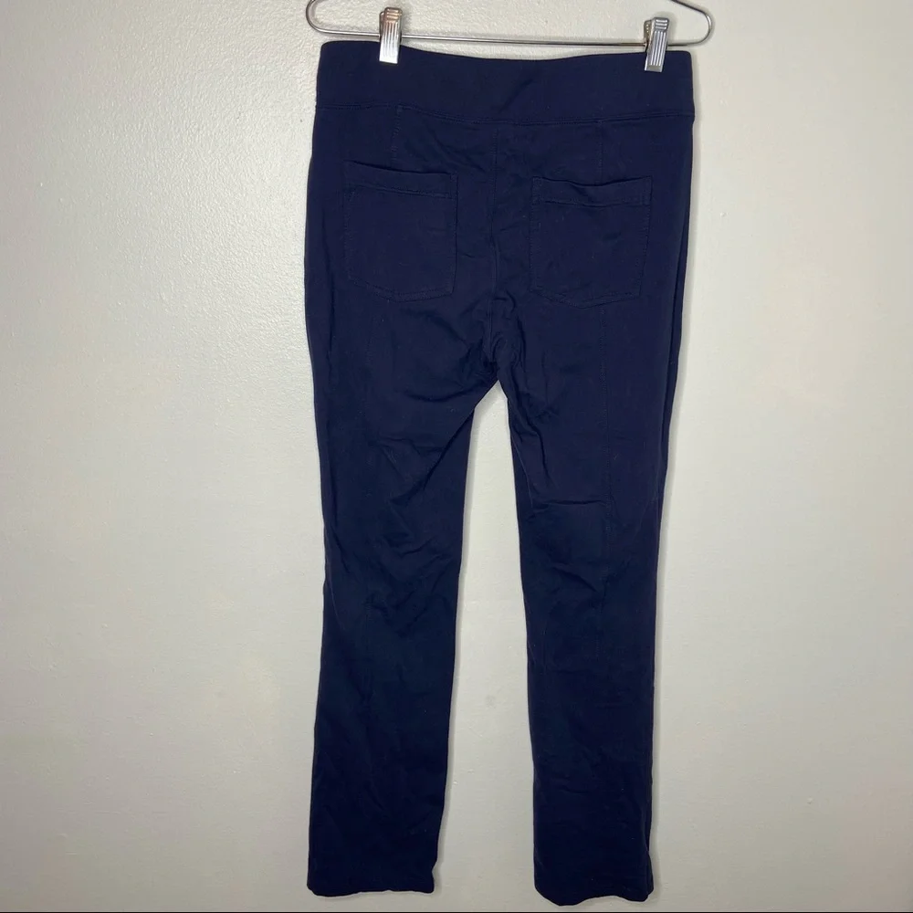 Athleta Navy Straight Leg Leggings Medium - Picture 8 of 9